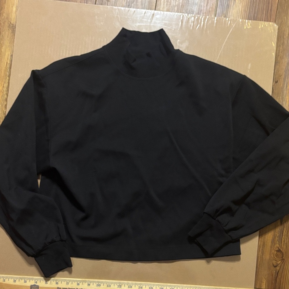 Athleta Black Turtleneck Sweater Small